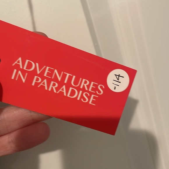 Adventures in paradise green shirt dress small NWT - Picture 6 of 8